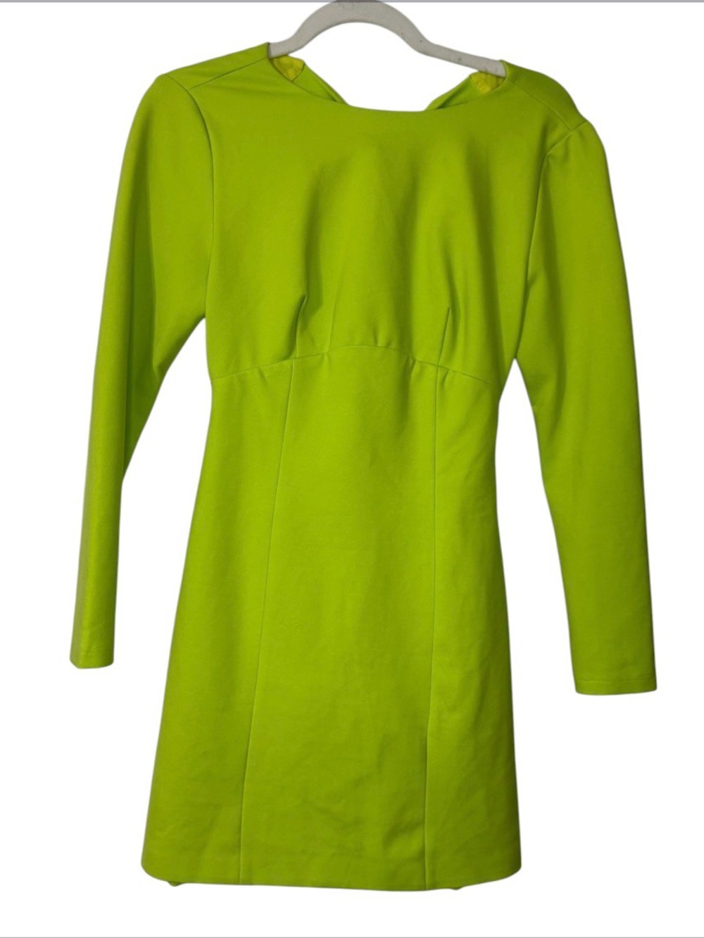 Elliatt Neon Lime Shift Dress